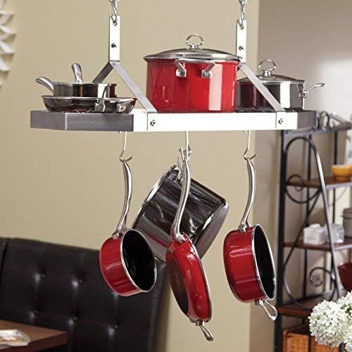 Cuisinart Octagonal Hanging Cookware Rack,Stainless steel