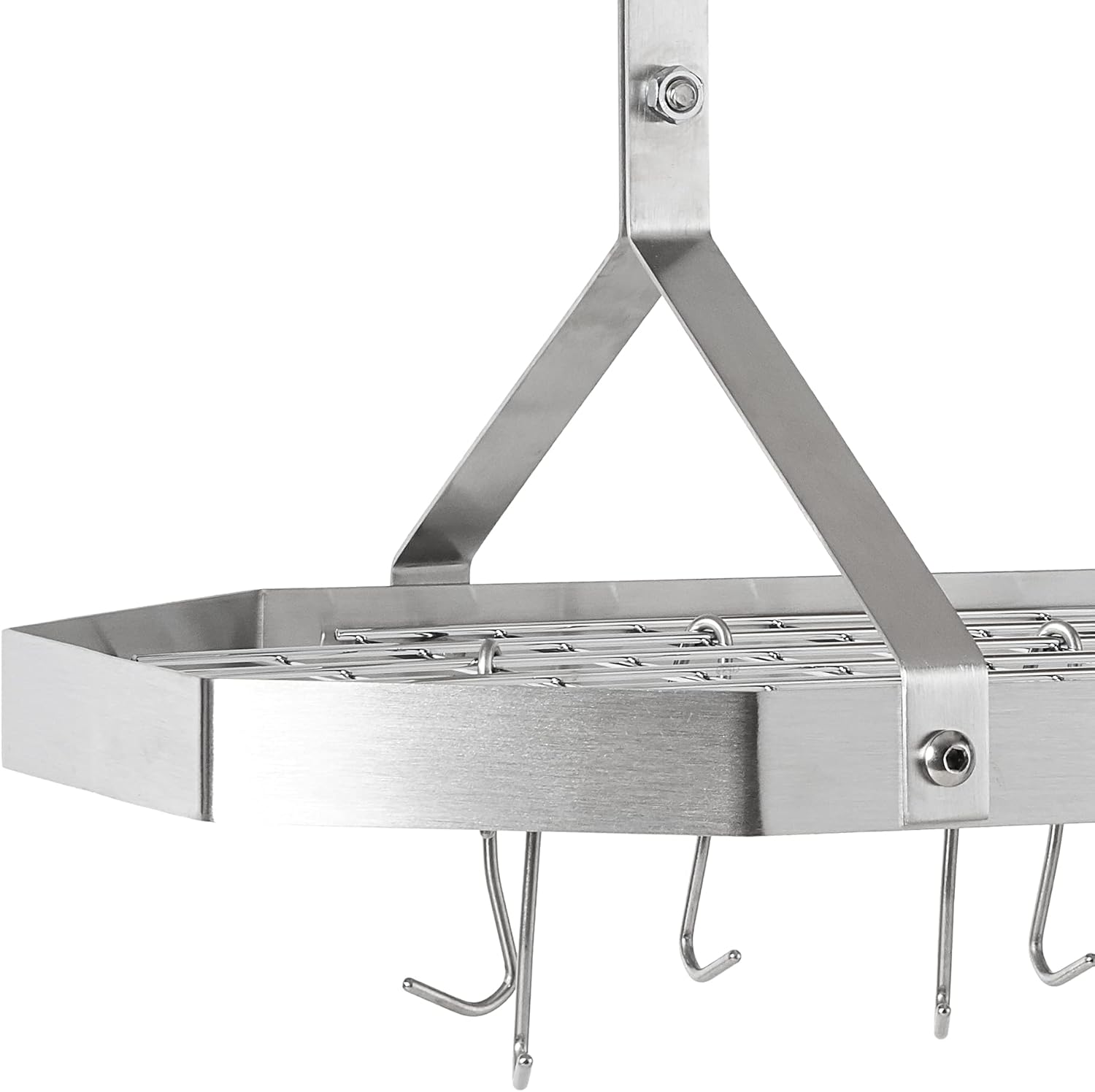 Cuisinart Octagonal Hanging Cookware Rack,Stainless steel