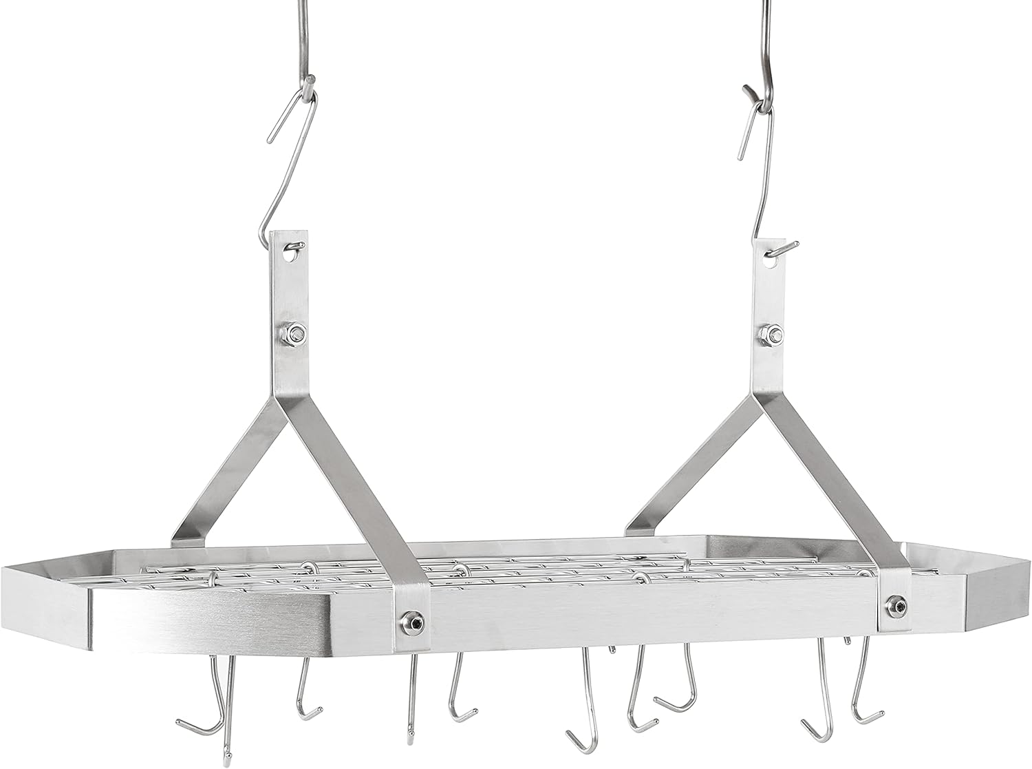 Cuisinart Octagonal Hanging Cookware Rack,Stainless steel